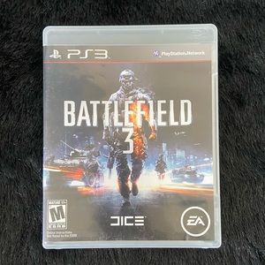 Battlefield 3 PS3 PlayStation 3 DVD Disk Game DICE Military Soldier